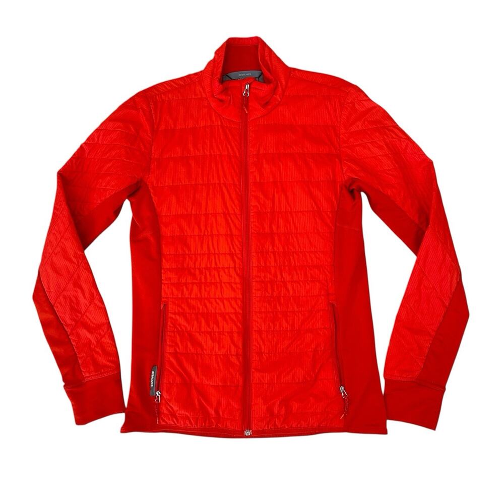 Icebreaker MerinoLoft Quilted Tomato Red Jacket Women’s M